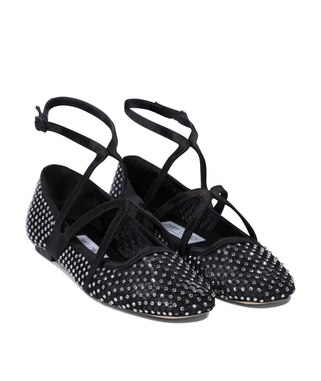 JIMMY CHOO Черные балетки, фото 2