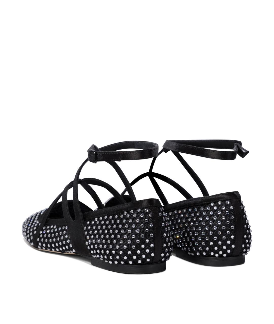 JIMMY CHOO Черные балетки, фото 4
