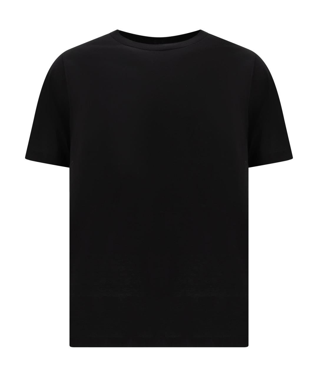 STONE ISLAND SHADOW PROJECT Черная синтетическая футболка, фото 1