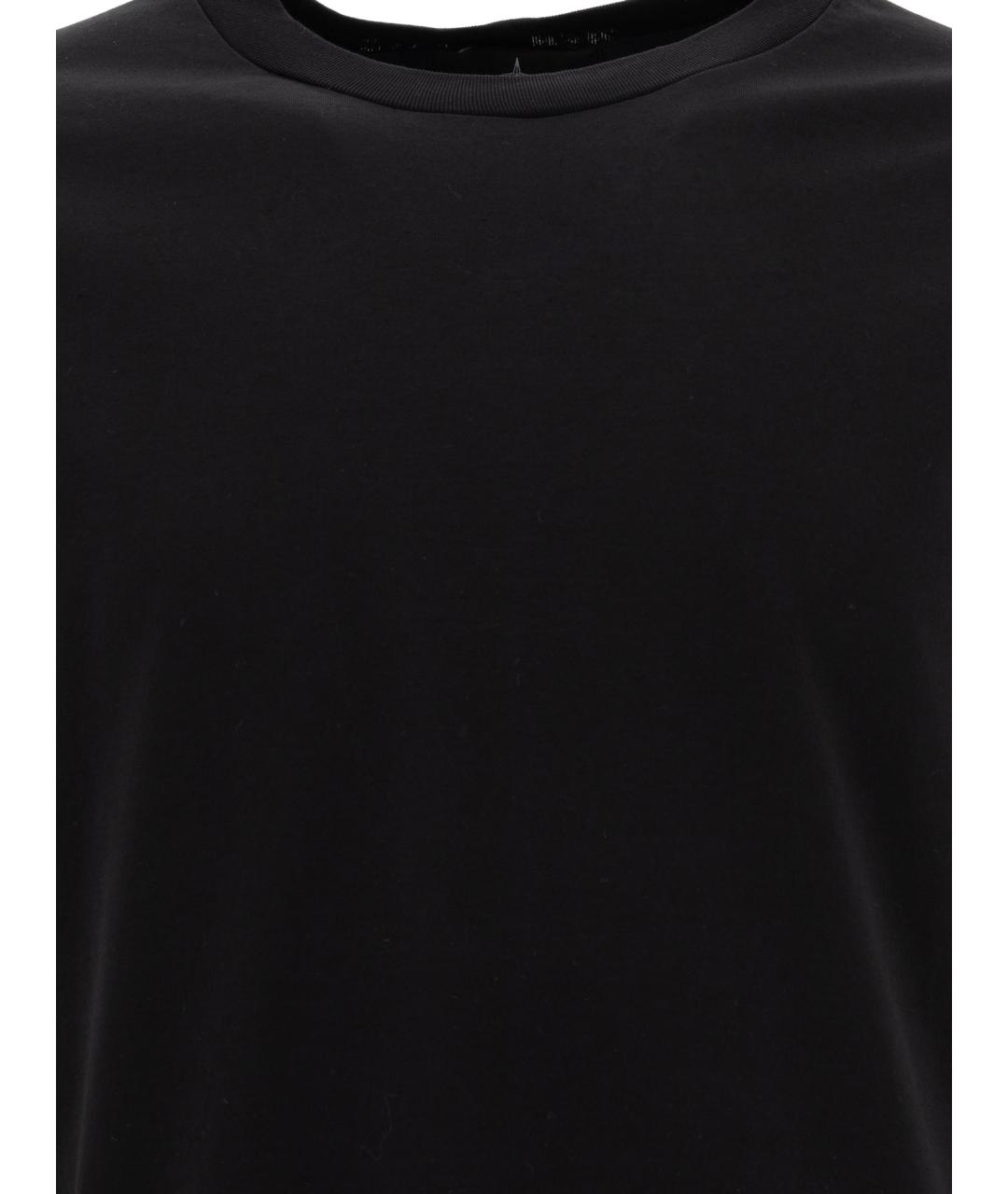 STONE ISLAND SHADOW PROJECT Черная синтетическая футболка, фото 3