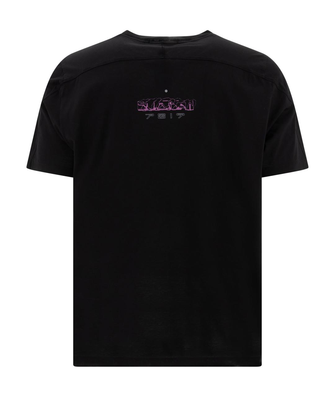 STONE ISLAND SHADOW PROJECT Черная синтетическая футболка, фото 2