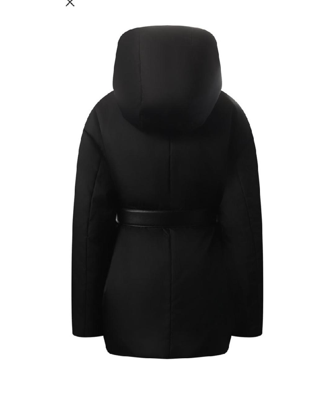 PRADA Черный полиамидовый пуховик, фото 2