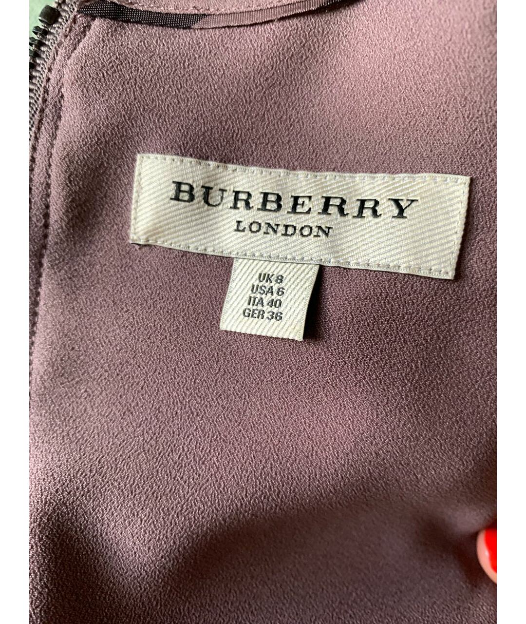 BURBERRY LONDON Розовая шелковая рубашка, фото 4