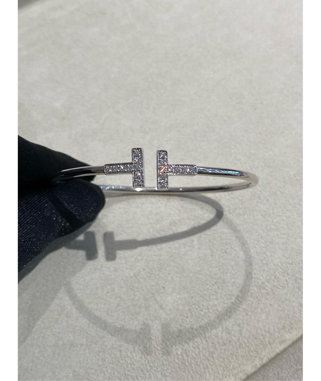 TIFFANY&CO Серебряный браслет из белого золота, фото 5