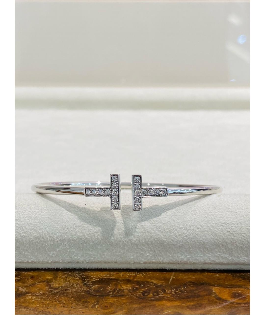 TIFFANY&CO Серебряный браслет из белого золота, фото 9