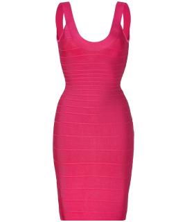 HERVE LEGER Коктейльное платье