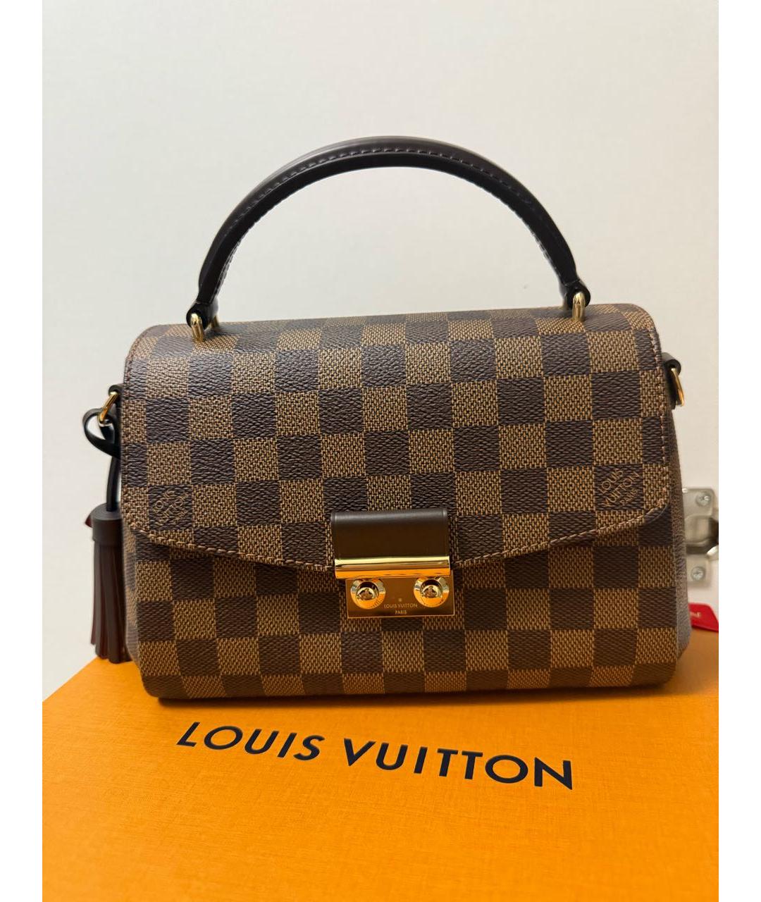 LOUIS VUITTON Коричневая сумка через плечо, фото 5