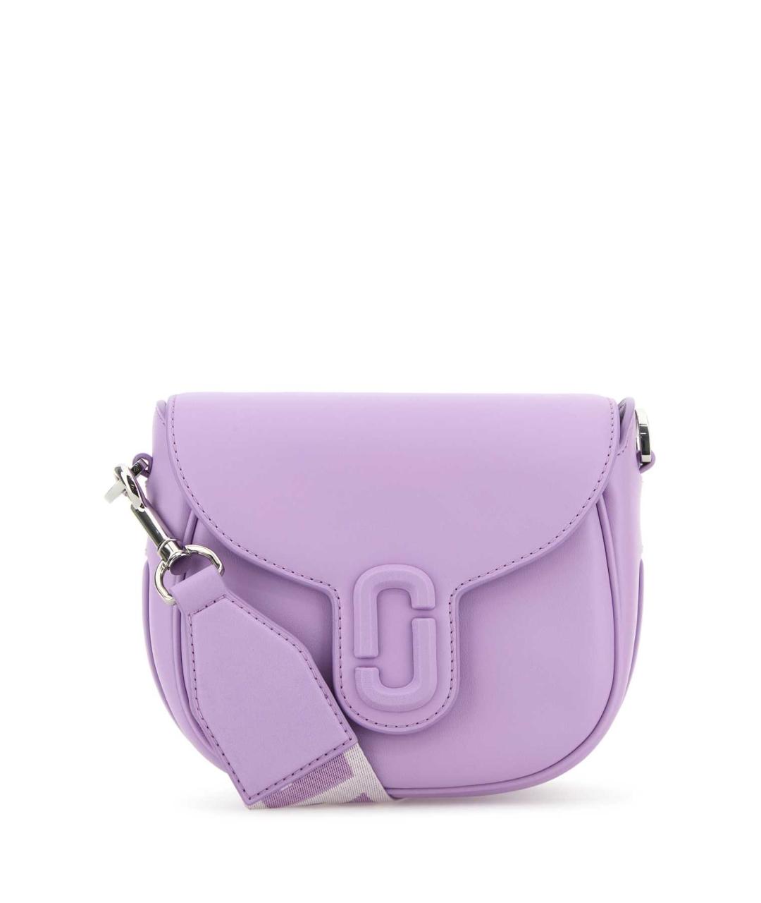 MARC JACOBS Фиолетовая кожаная сумка через плечо, фото 1