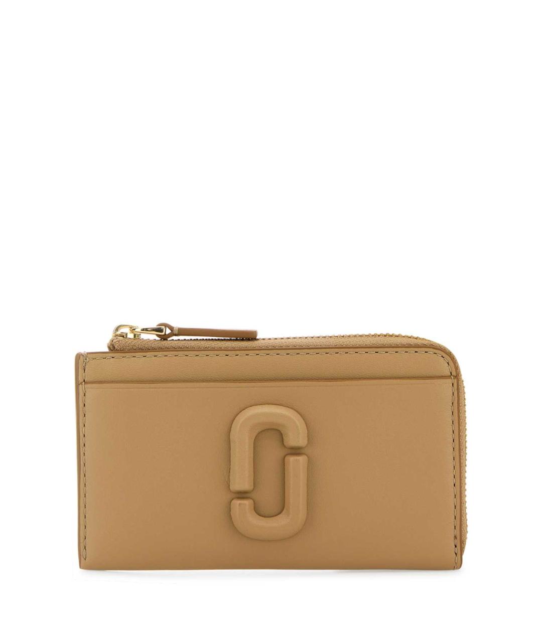 MARC JACOBS Бежевый кожаный кошелек, фото 1