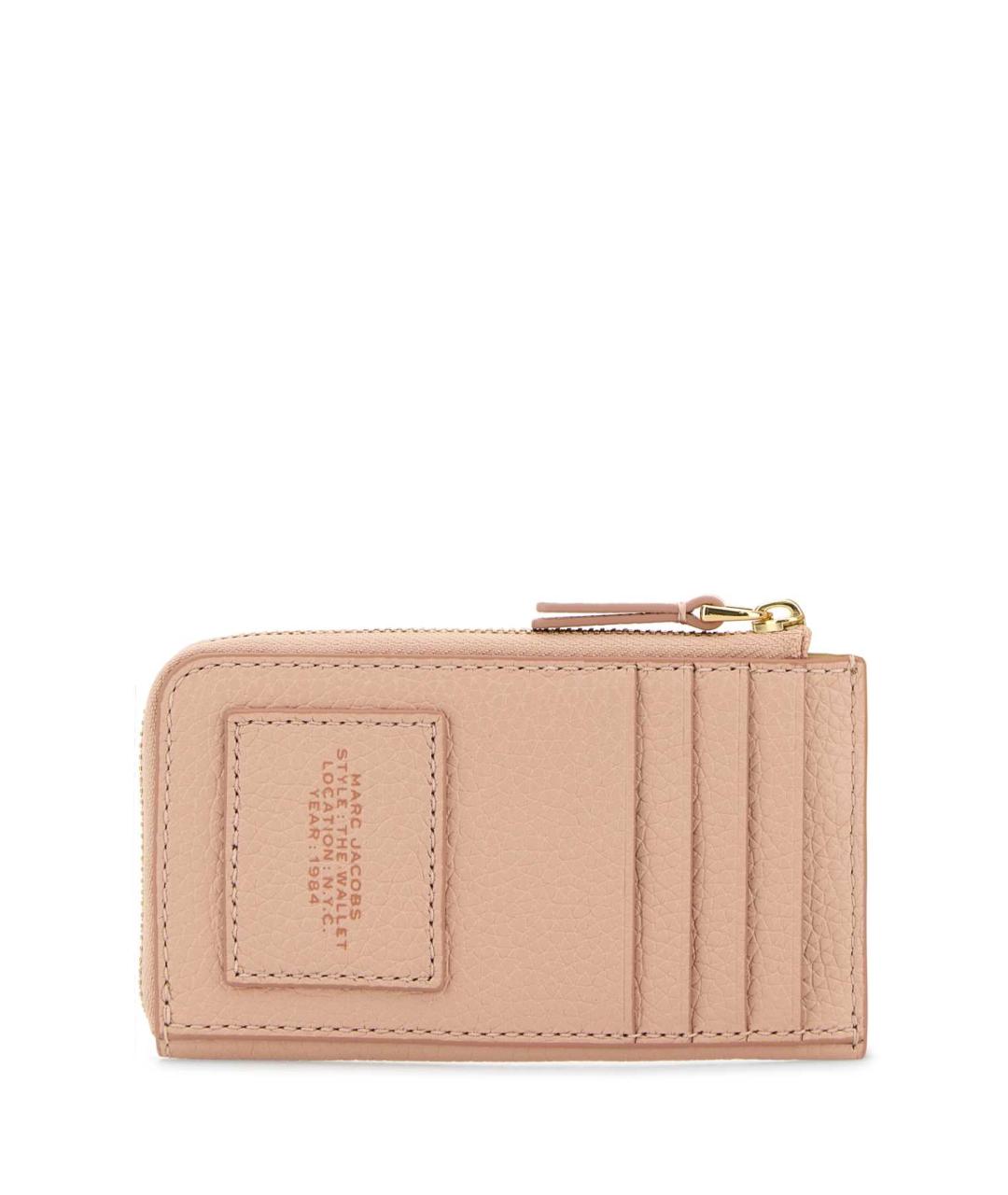 MARC JACOBS Розовый кожаный кошелек, фото 3