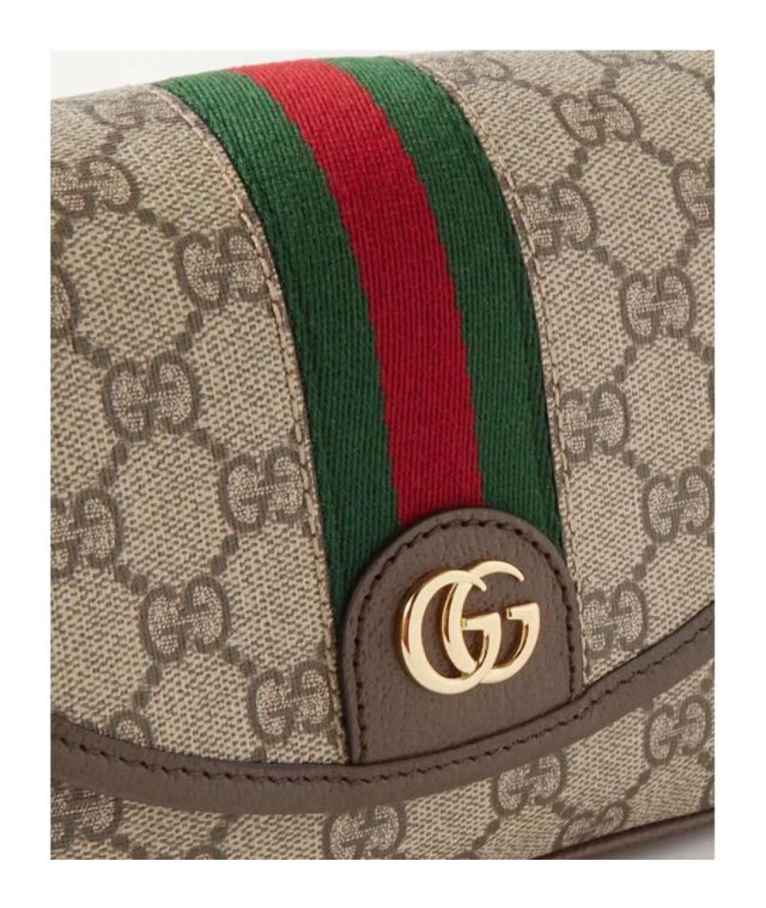 GUCCI Бежевая сумка через плечо, фото 4