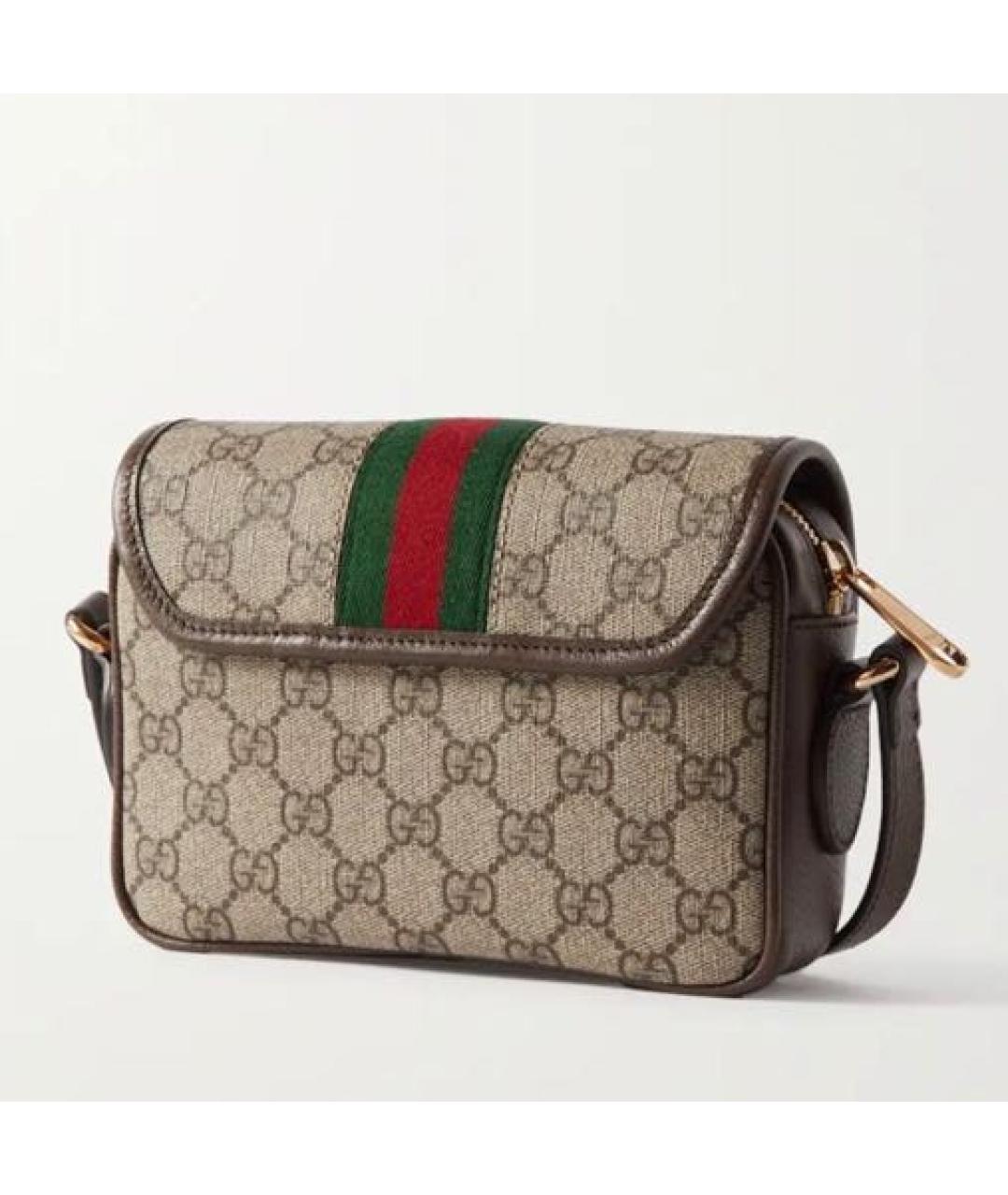 GUCCI Бежевая сумка через плечо, фото 3