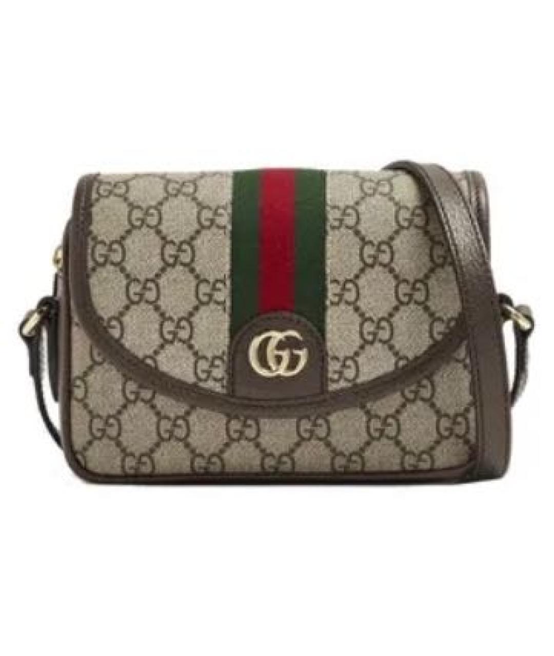 GUCCI Бежевая сумка через плечо, фото 6