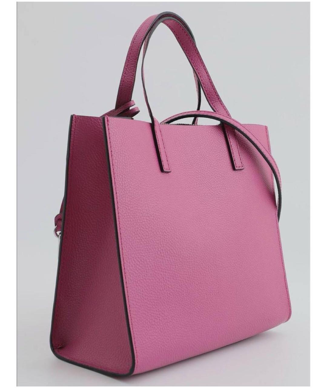 MARC JACOBS Фуксия кожаная сумка тоут, фото 2