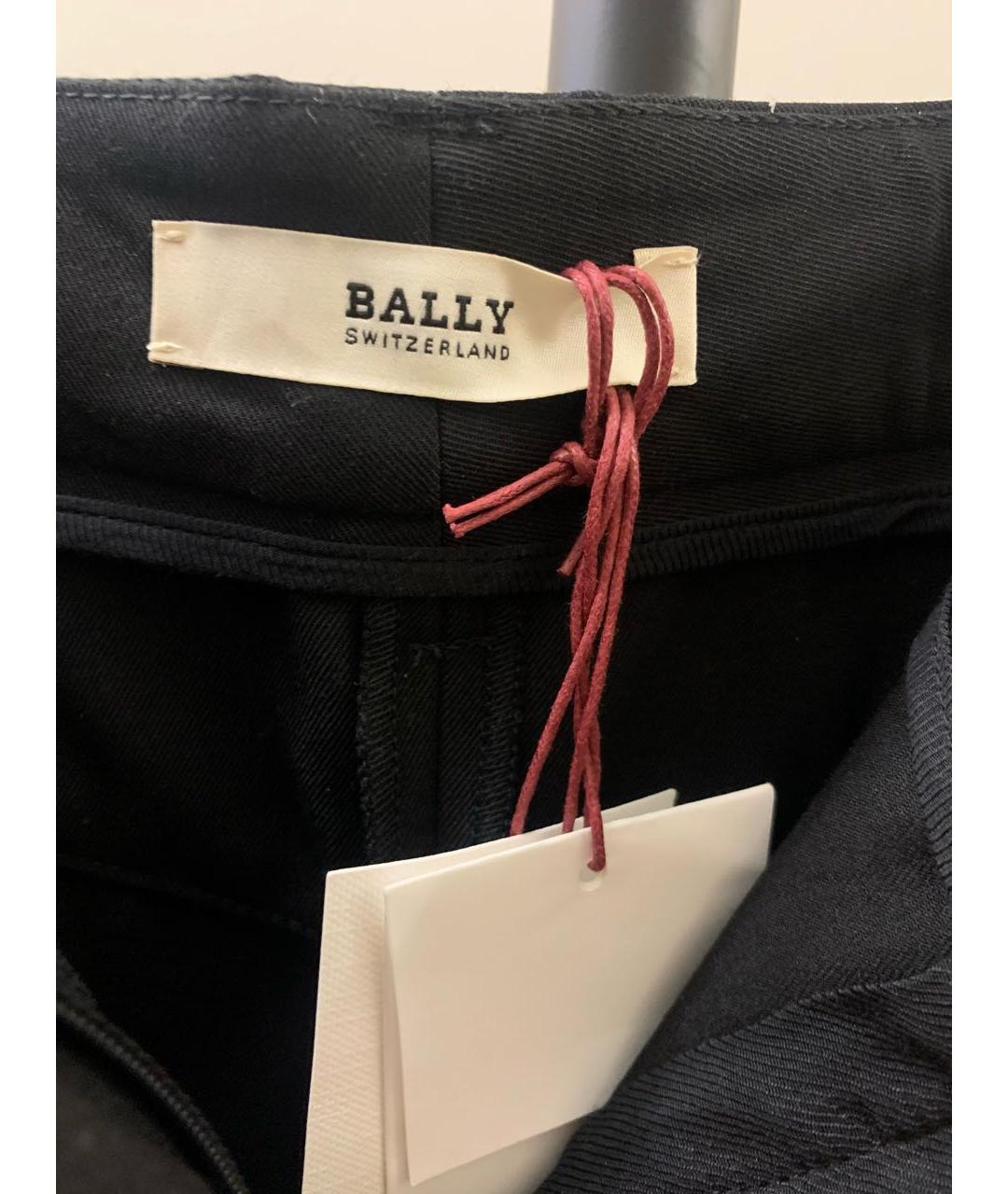 BALLY Черные брюки узкие, фото 7