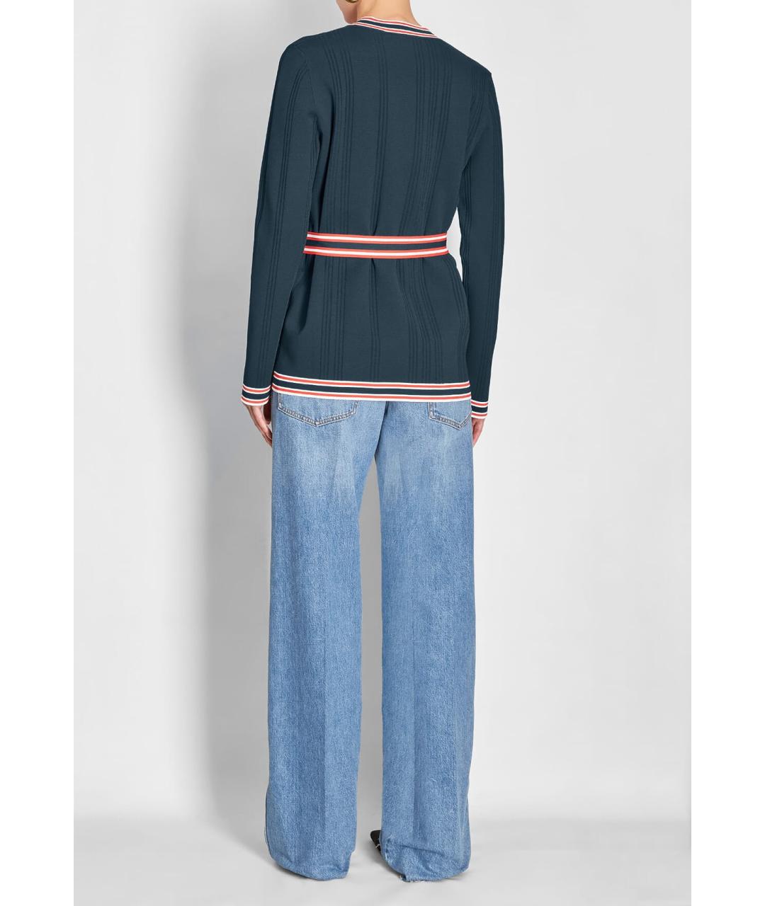 GUCCI Темно-синий кардиган, фото 4