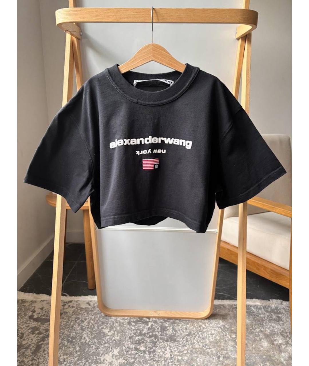 ALEXANDER WANG Хлопковая футболка, фото 5