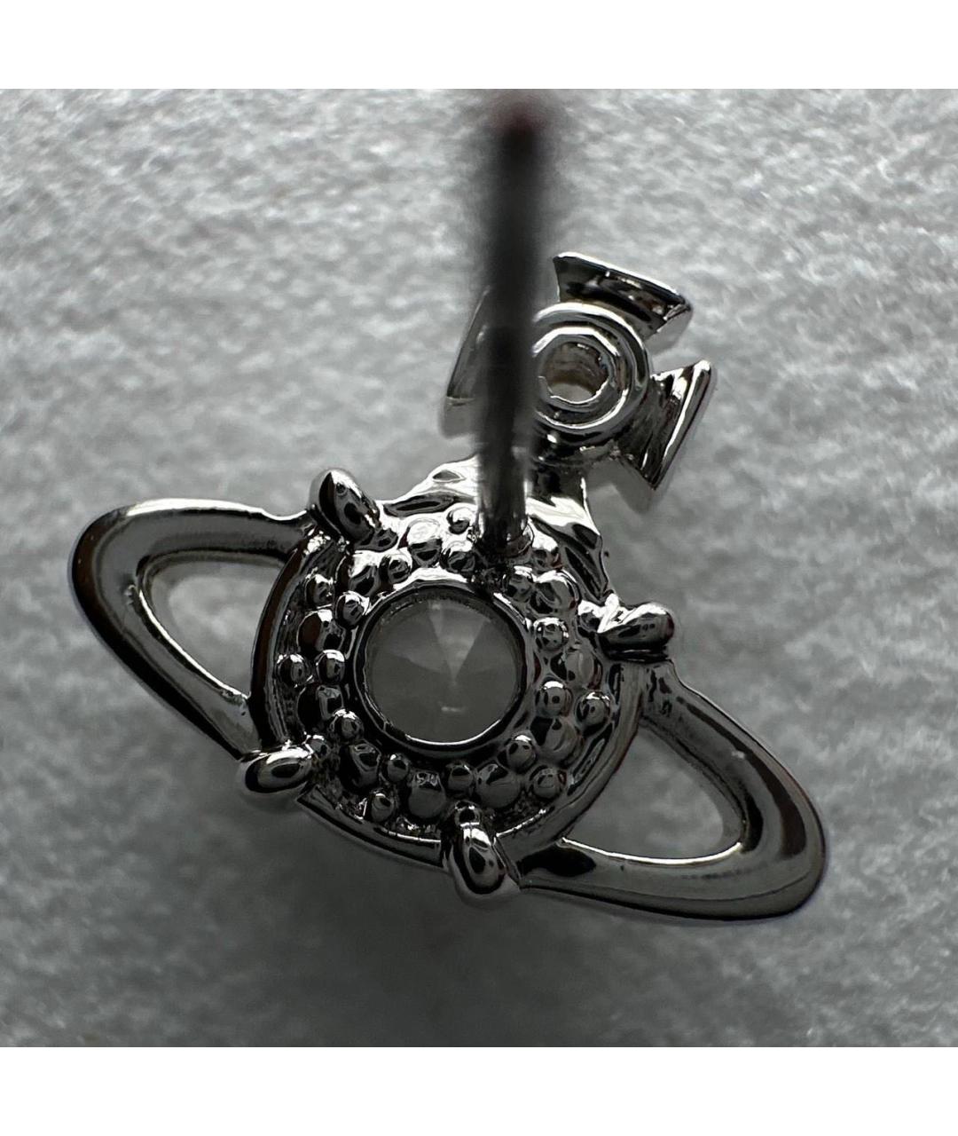 VIVIENNE WESTWOOD Серебряные латунные серьги, фото 5