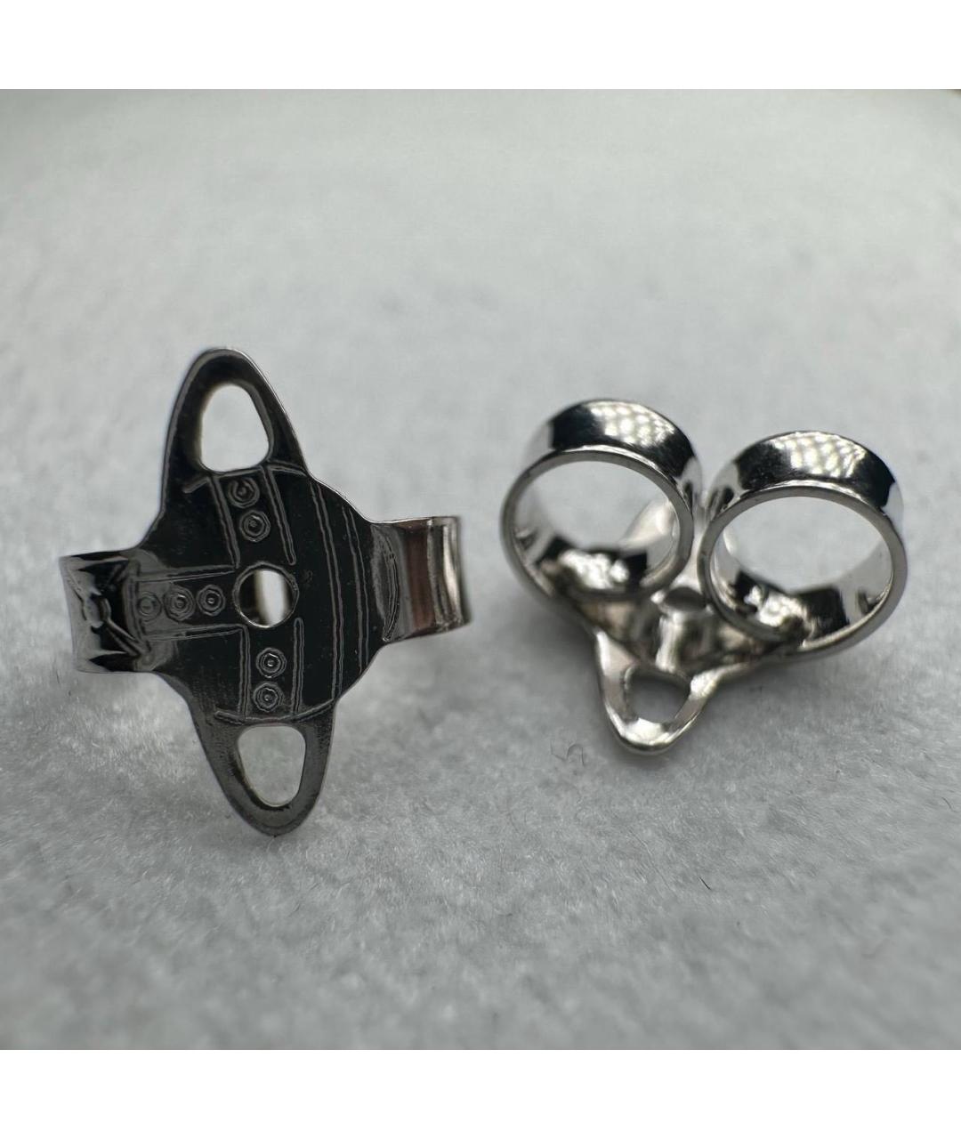 VIVIENNE WESTWOOD Серебряные латунные серьги, фото 6