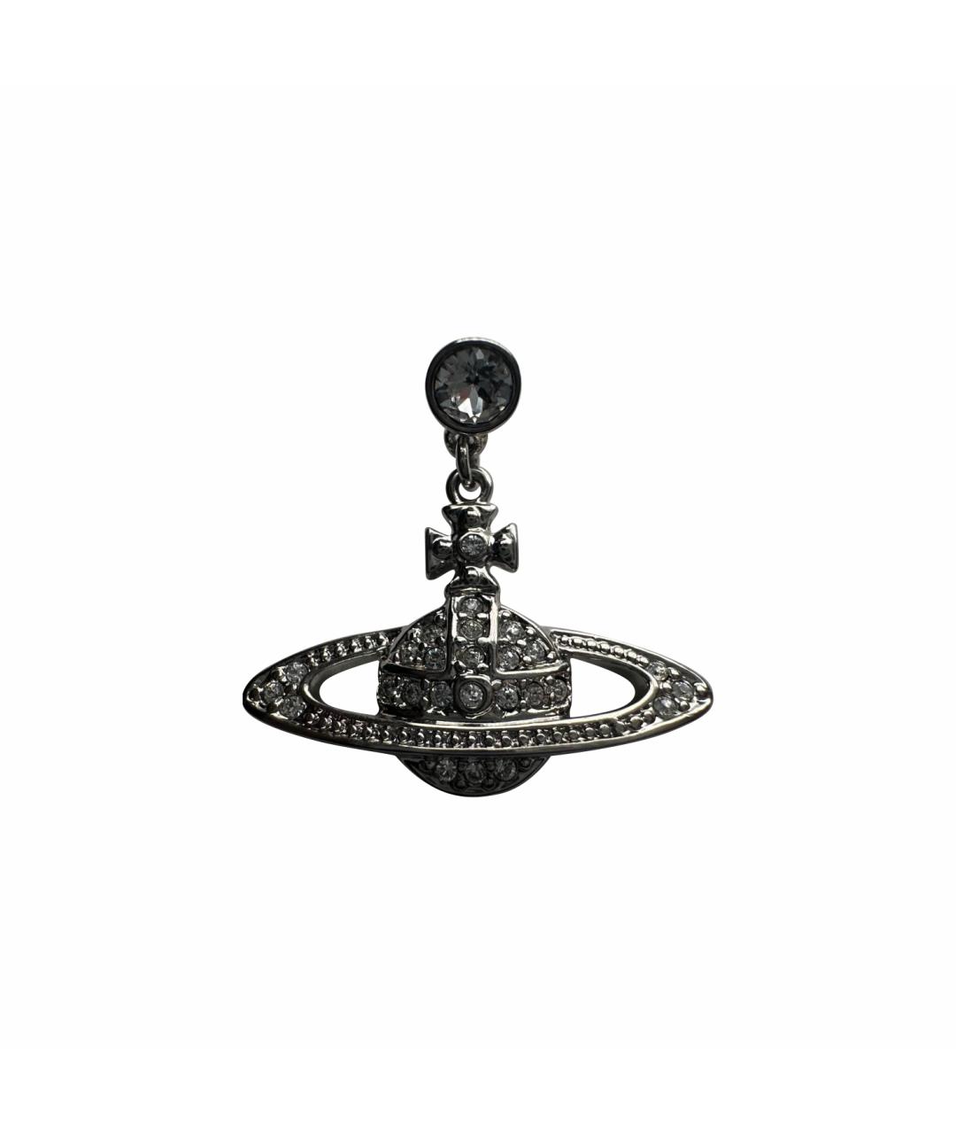 VIVIENNE WESTWOOD Серебряные латунные серьги, фото 1