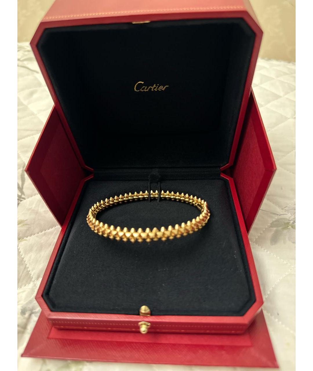 CARTIER Золотой браслет из розового золота, фото 6