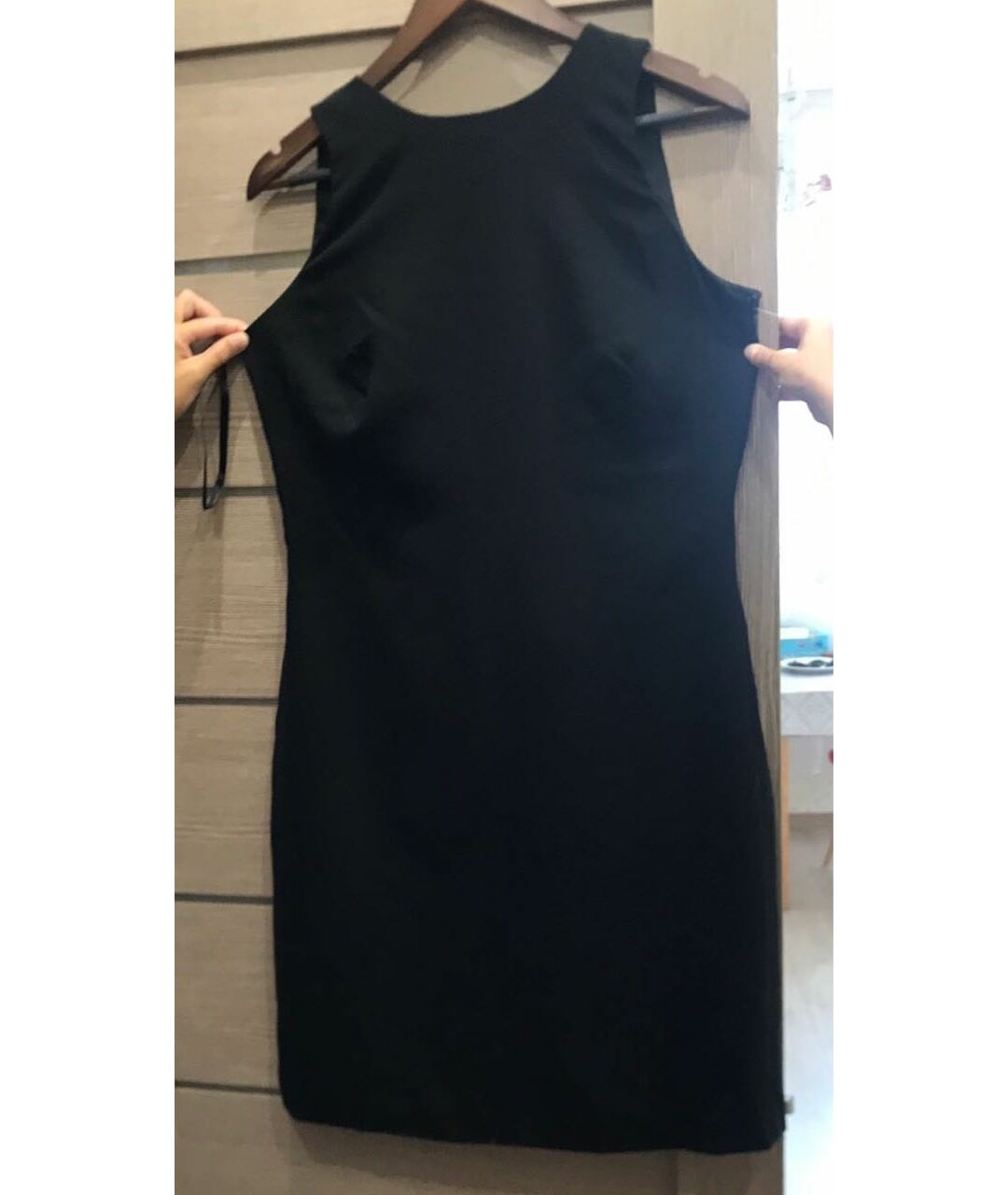 RALPH LAUREN Черное полиэстеровое повседневное платье, фото 5