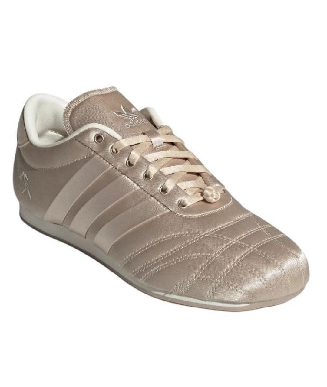 ADIDAS Бежевые текстильные кроссовки, фото 2