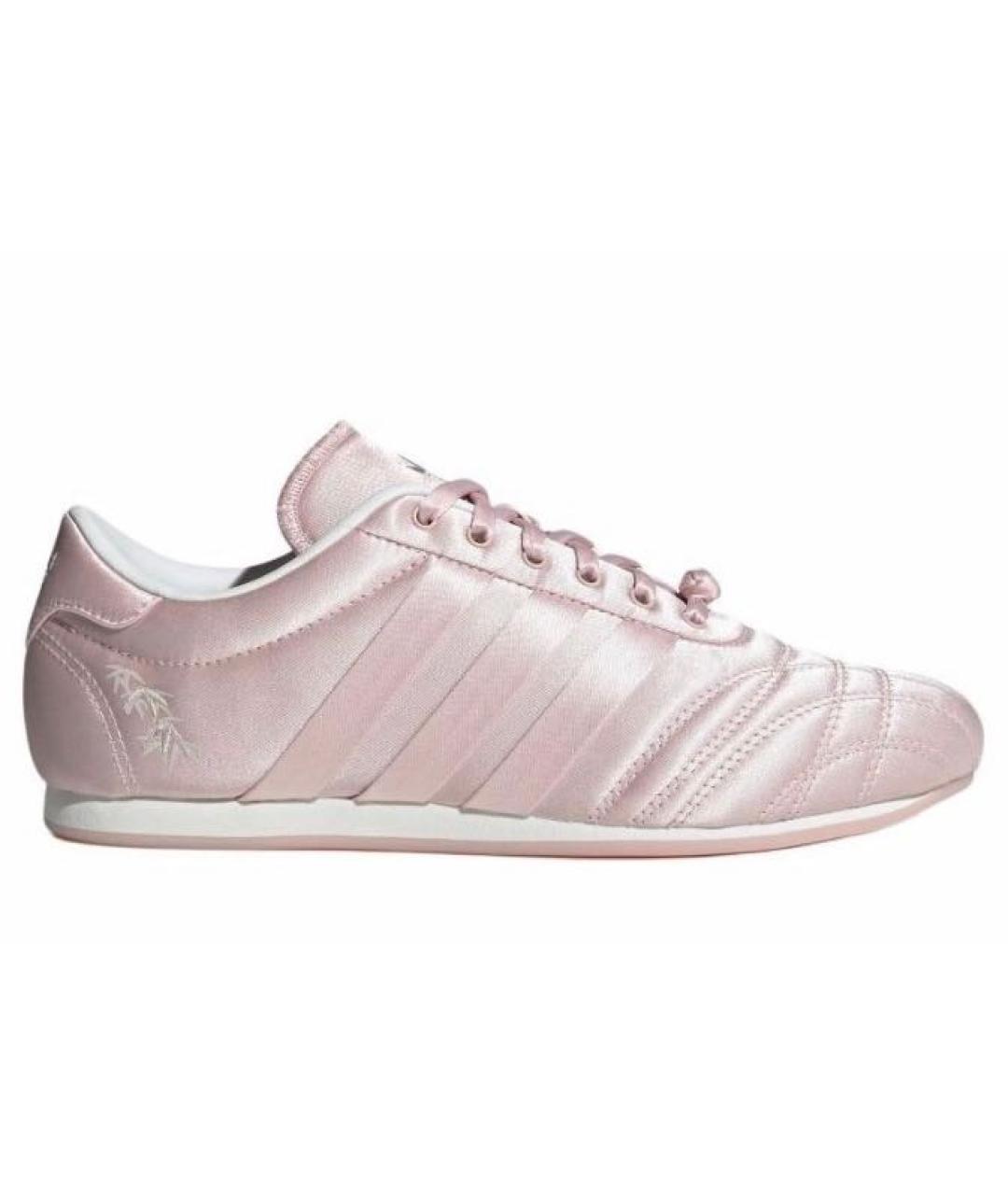 ADIDAS Розовые текстильные кроссовки, фото 1