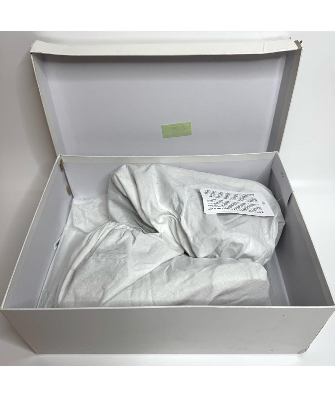 MAISON MARGIELA Черные текстильные кеды, фото 7