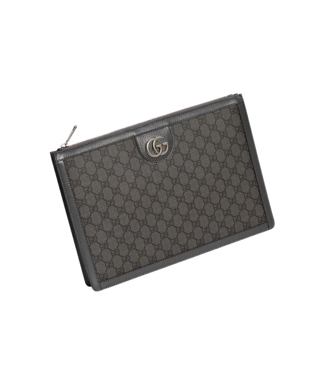 GUCCI Черная тканевая папка для документов, фото 4