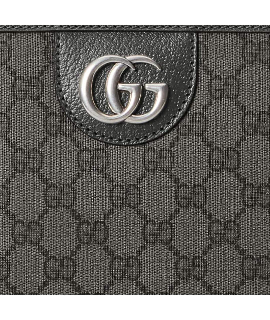 GUCCI Черная тканевая папка для документов, фото 8