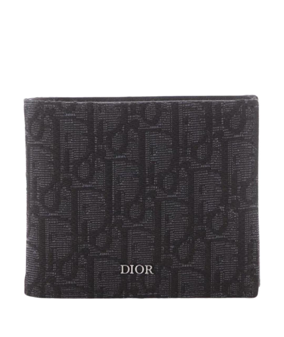 CHRISTIAN DIOR Черный кошелек, фото 1