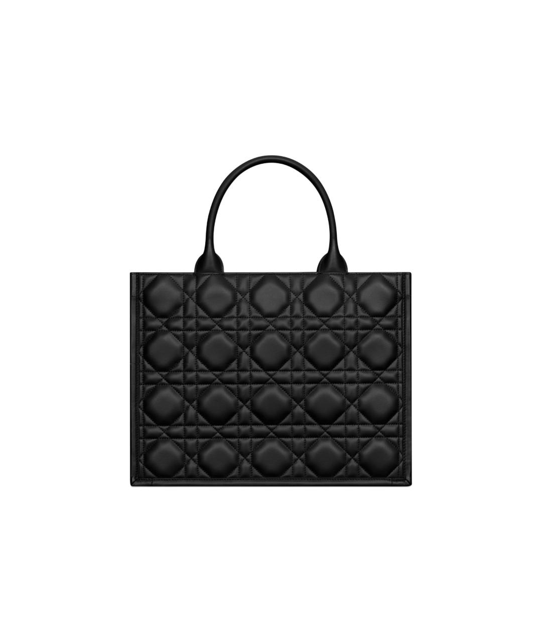 CHRISTIAN DIOR Черная кожаная сумка через плечо, фото 4