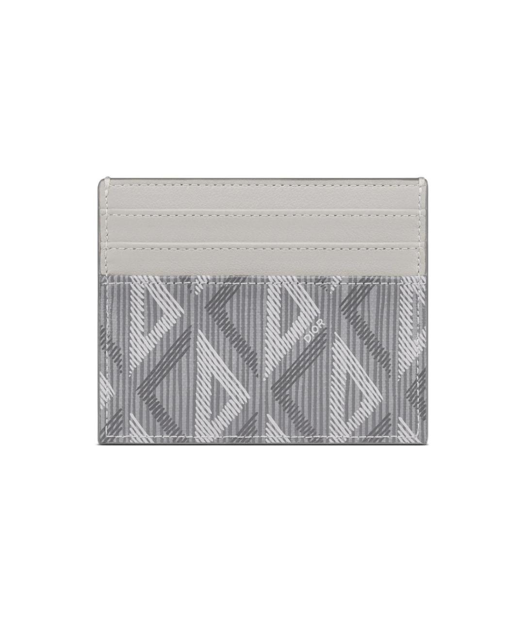 CHRISTIAN DIOR Серый кардхолдер, фото 2