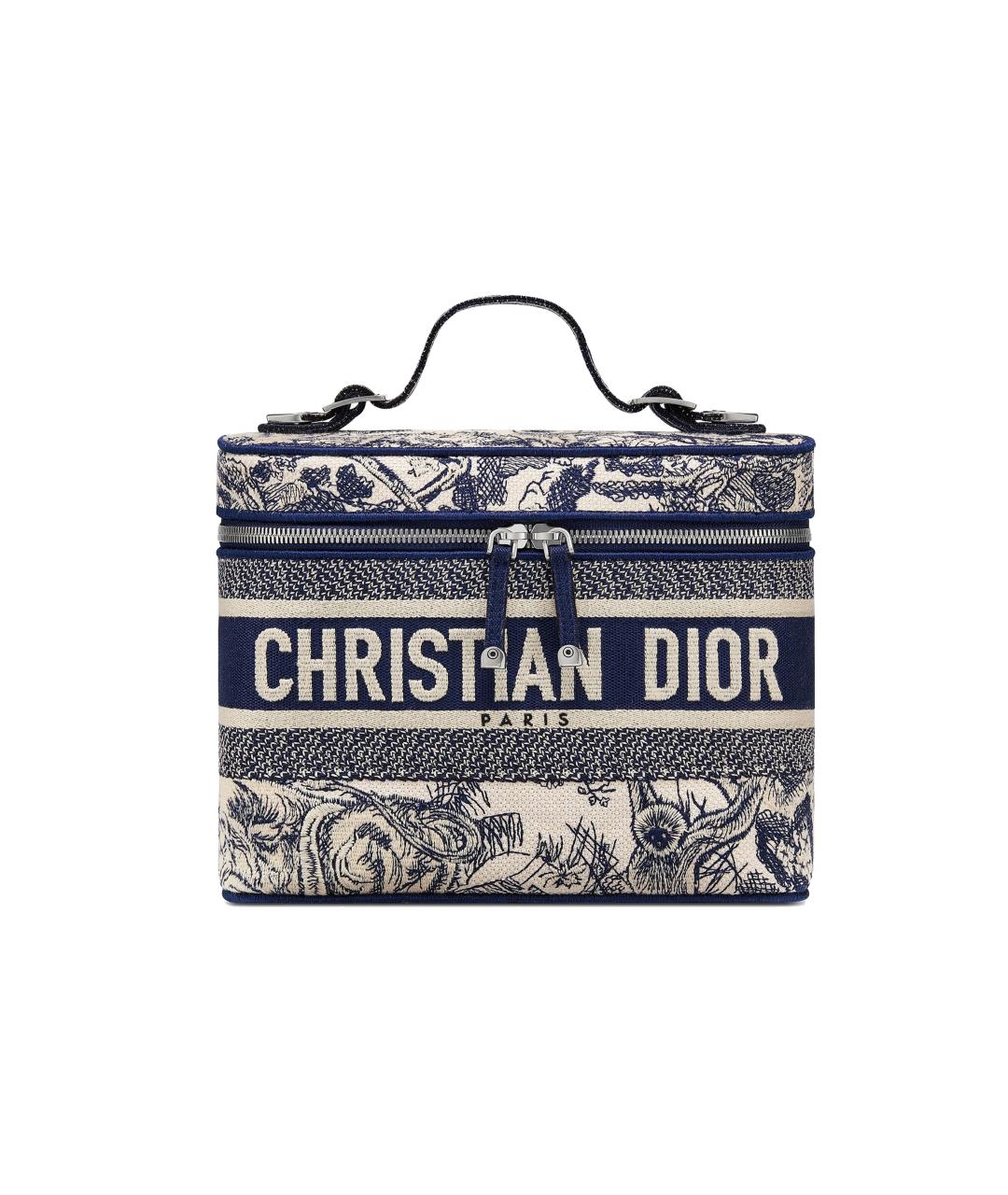 CHRISTIAN DIOR Темно-синяя косметичка, фото 1