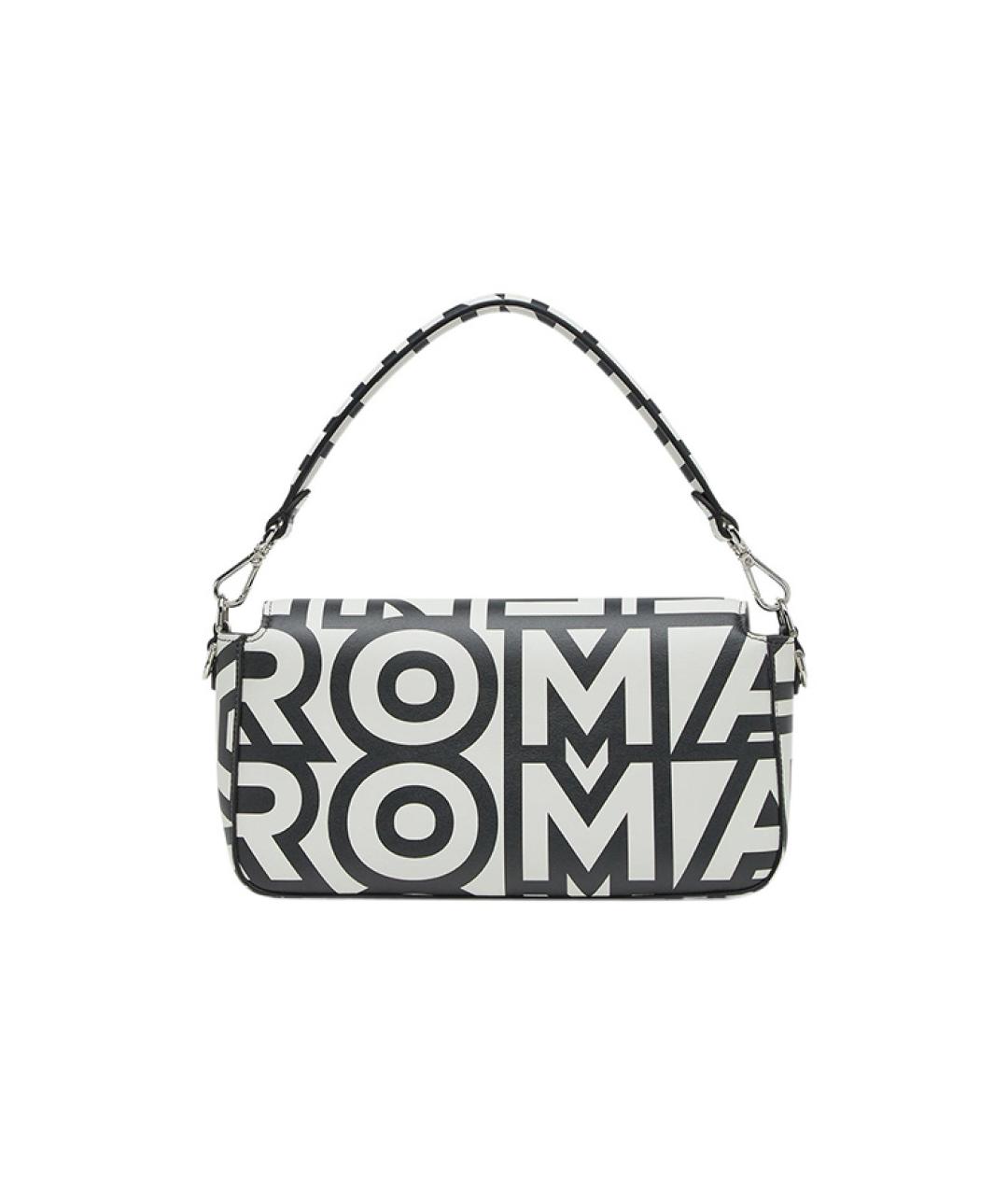 FENDI Белая кожаная сумка через плечо, фото 4