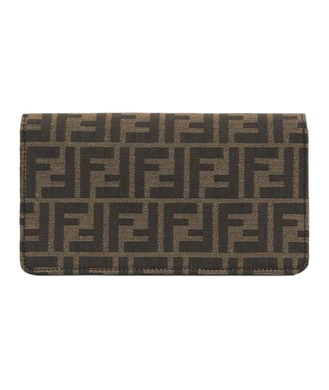 FENDI Коричневая сумка через плечо, фото 3