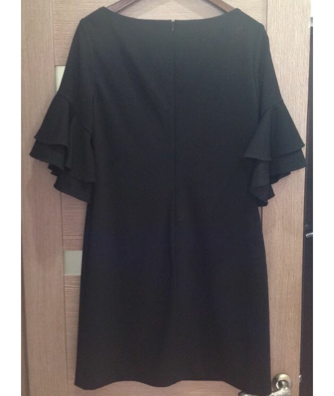 RALPH LAUREN Черное полиэстеровое повседневное платье, фото 2
