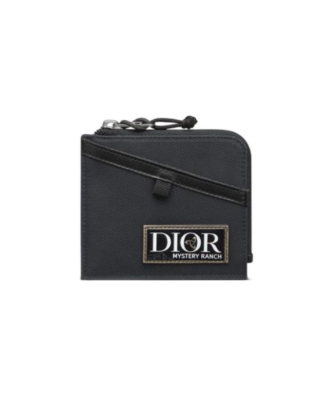 CHRISTIAN DIOR Черный кошелек, фото 1