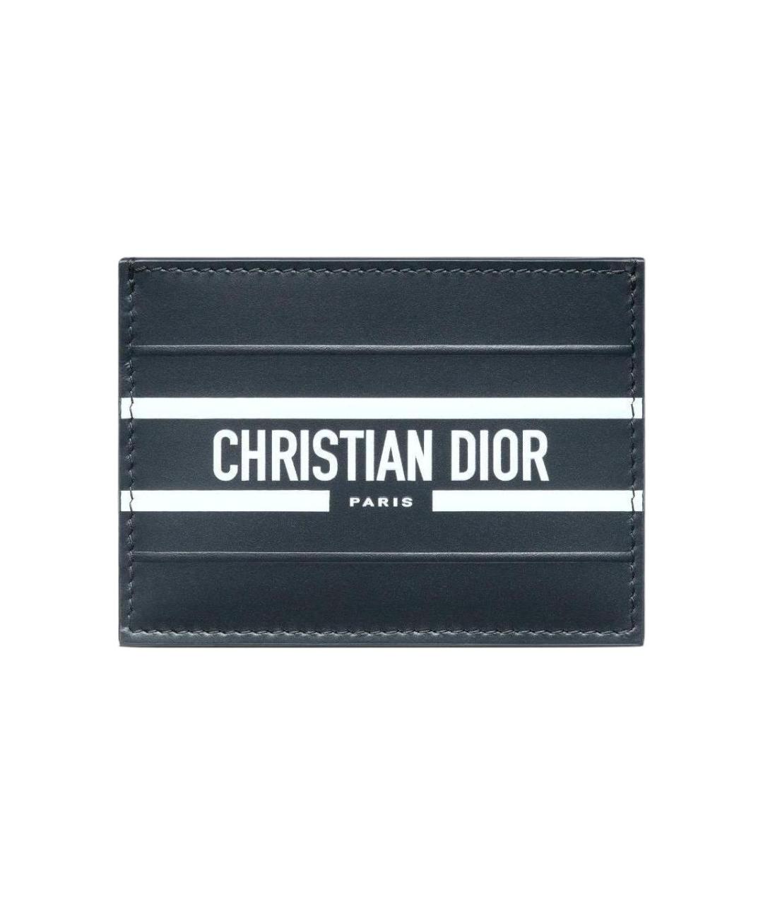 CHRISTIAN DIOR Кожаный кардхолдер, фото 1