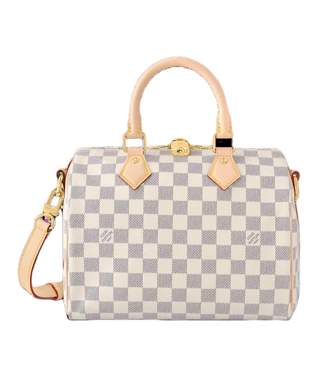 LOUIS VUITTON Бежевая кожаная сумка через плечо, фото 1