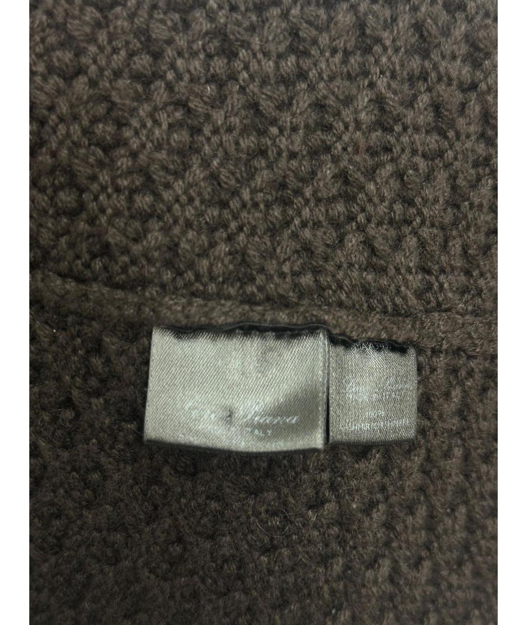 LORO PIANA Коричневая меховая шуба, фото 4
