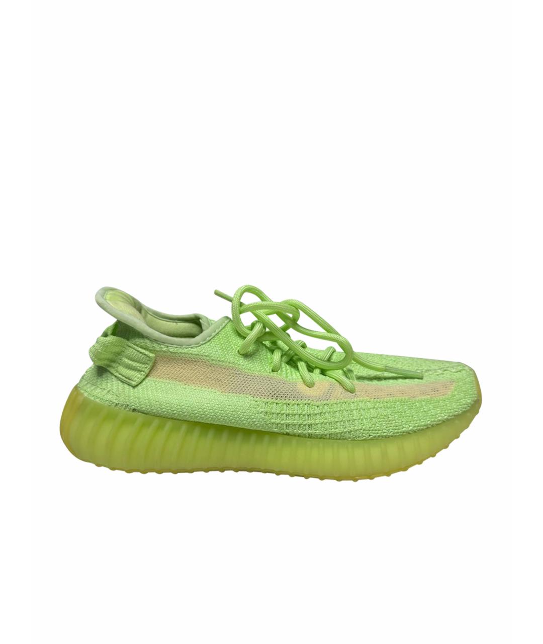 ADIDAS YEEZY Салатовые кроссовки, фото 1