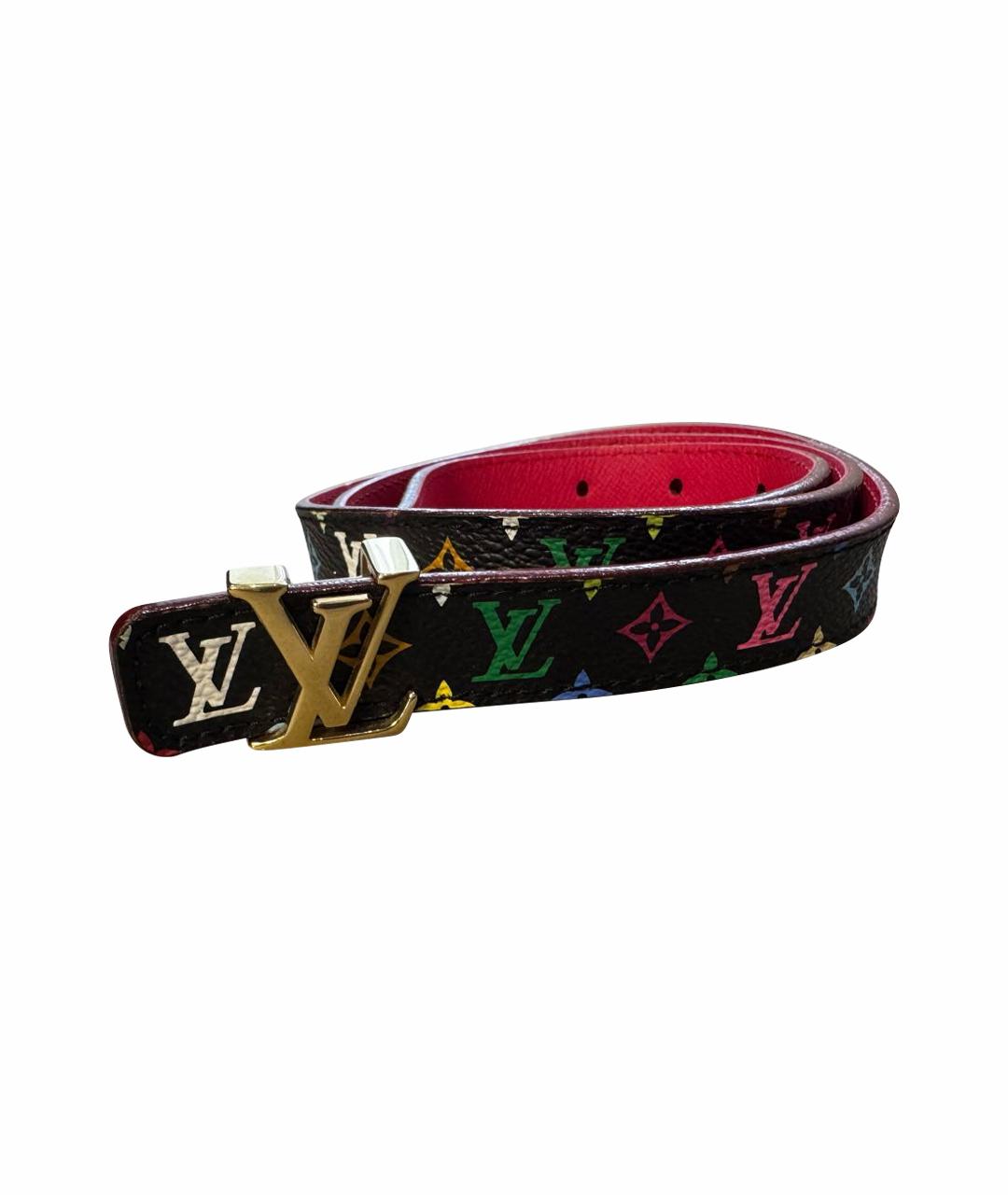 LOUIS VUITTON Черный ремень, фото 1