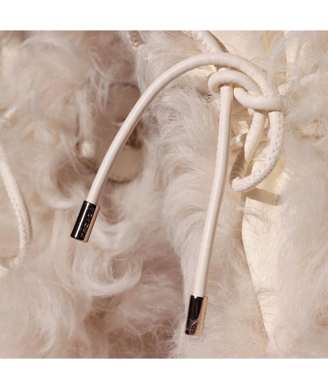 CHANEL Белые ботинки, фото 6