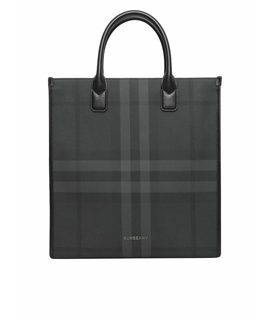 BURBERRY Серая сумка тоут, фото 11