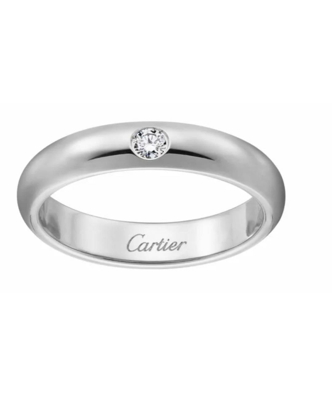 CARTIER Платиновое кольцо, фото 9