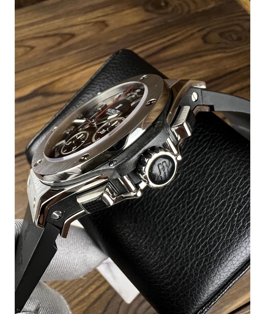 HUBLOT Черные часы, фото 4