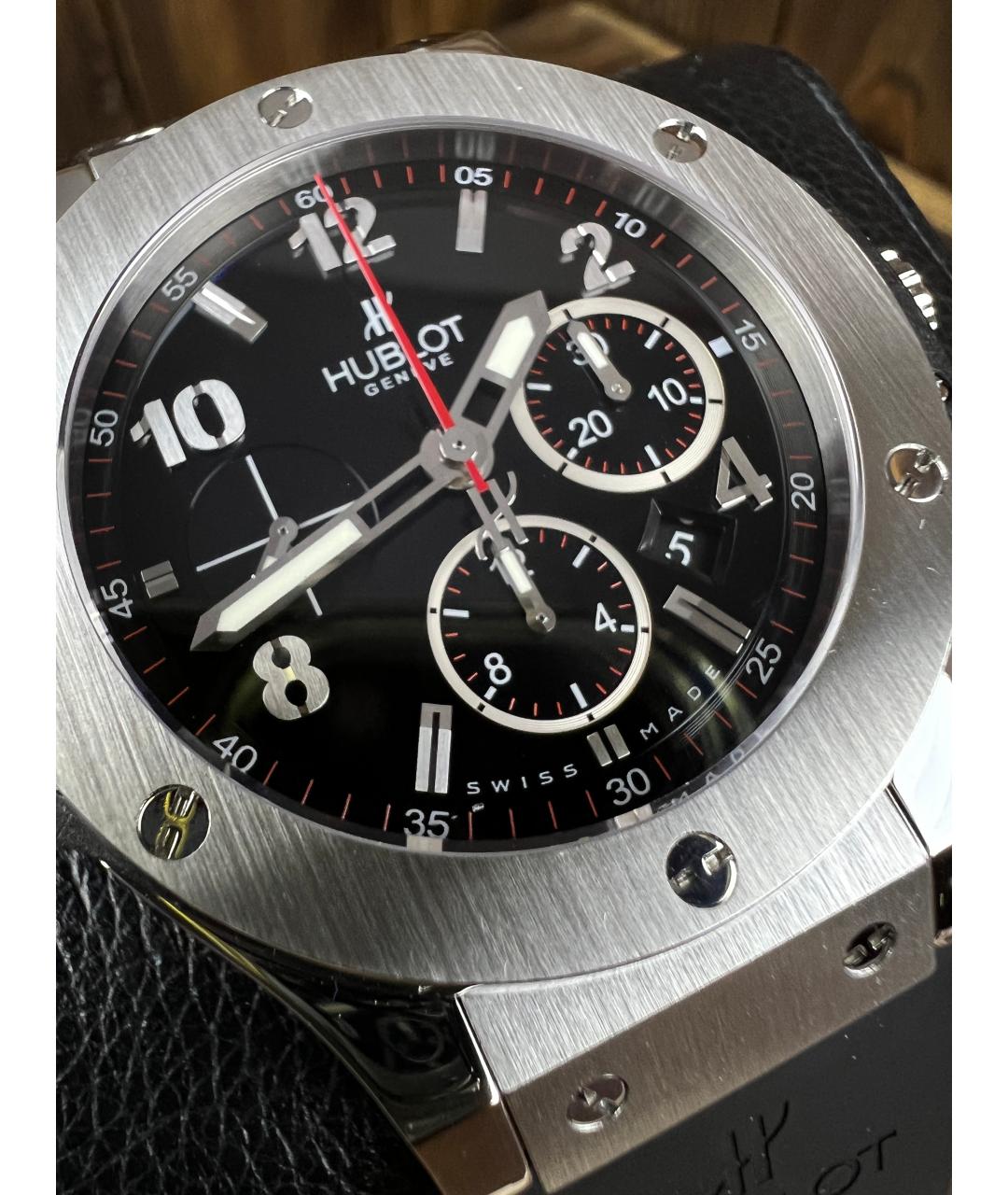 HUBLOT Черные часы, фото 3