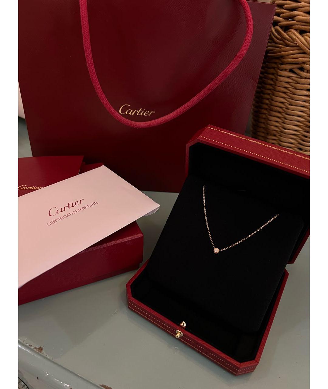 CARTIER Цепочка из розового золота, фото 3